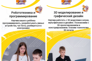 Флаеры для школы программирования