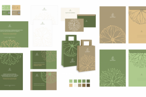 Фирменный стиль для ландшафтной мастерской