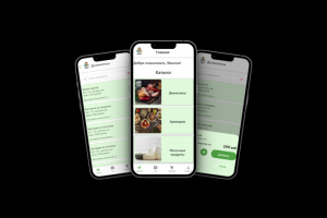 Приложение по заказу/доставке продуктов питания