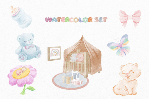 Watercolor set