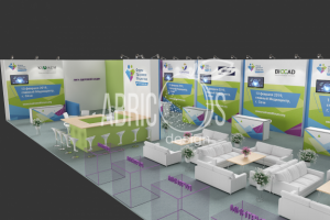 Выставочный стенд Здоровье 80+ вид 4