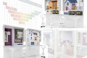 Выставочный стенд Краски DULUX