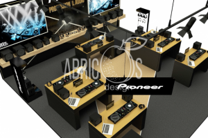 Выставочный стенд Pioneer вид 2