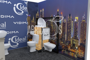 Выставочный стенд Сантехники вид 1