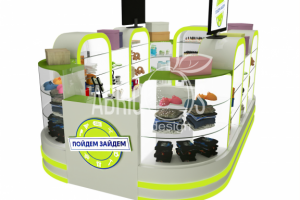 Торговый островок "ПОЙДЕМ ЗАЙДЕМ" вид 2