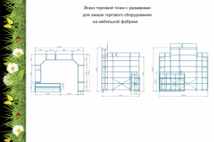 Торговая точка "СЕСТРЫ ВАРЕНИНЫ" эскиз