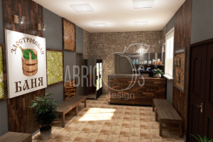 Фойе бани вид  1