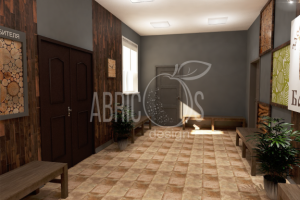 Фойе бани вид 2