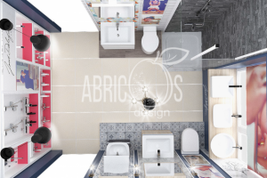 Выставочные стенды ДЕЛАФОН вид сверху