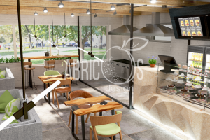 Кафе при АЗС вид 2