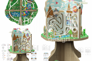 Игрушка бизиборд ЗАМОК