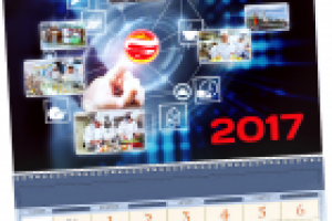 Дизайн квартального календаря