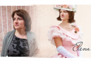 Фото в акварель.