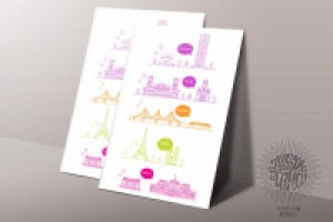 Отрисовка городов для сайта  научного шоу "Открывашка"