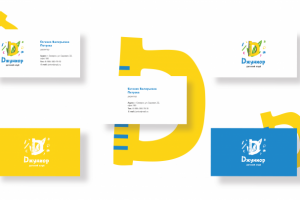 фирменный стиль детского клуба "Джуниор"