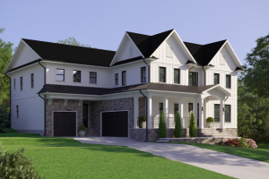 Дом в пригороде Вашингтона, США