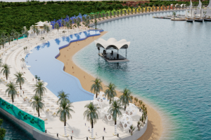 Проект на острове Бали. Beach Club. Бассейн