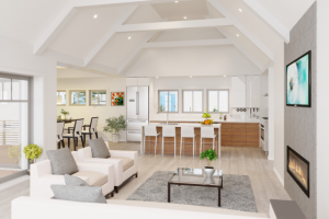 Дизайн гостиной в Лос-Анжелесе