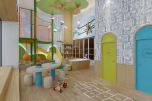 Визуализация детской зоны в Чикаго