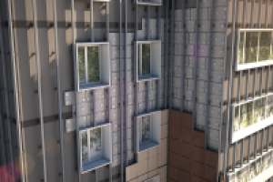 узел подсистемы фасада