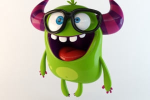 Игрушка монстр