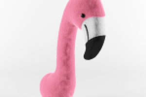 декор на стену фламинго