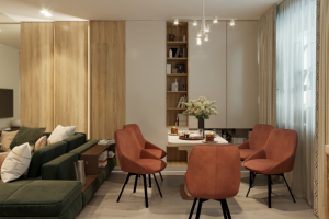 визуализация кухни-гостиной