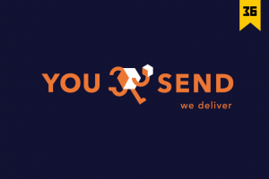 Логотип для службы доставки - You Send