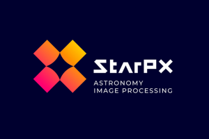 Логотип для сервиса по обработке фотографий звездного неба - StarPX