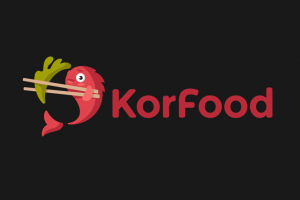 Логотип для магазина корейских продуктов - Korfood