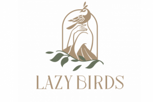 Логотип для женских пижам - Lazy Birds