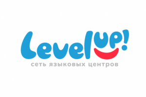 Логотип для сети языковых центров - Level UP!