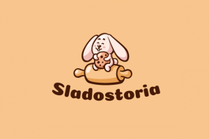 Логотип для производителя кондитерских форм и трафаретов - Sladostoria