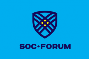 Логотип для конференции по информационной безопастности в Казахстане - SOC Froum