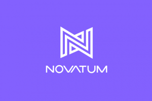 Логотпи для компании Novatum. Интернет-эквайринг, финансовые слуги