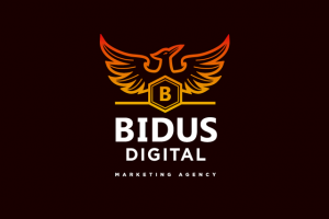 Логотип для IT компании Bidus Digital. IT-решения, веб-разработки, интернет-маркетинг, автоматизация бизнеса