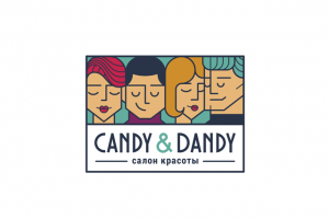 Логотип для салона красоты - Candy & Dandy