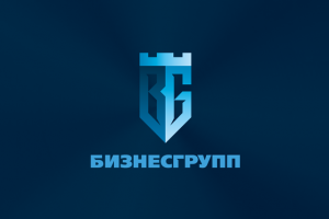 Логотип для компании Бизнесгрупп. Металлообработка, изготовление изделий из нержавеющей стали