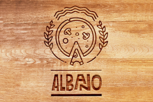 Логотип для итальянского ресторана - Albano