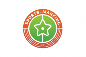 Логотип для сервиса Sports-Marking. Спортивная разметка