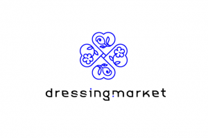 Логотип для производителя женской одежды Dressing.market