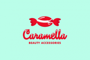 Логотип для бьюти аксессуаров Caramella