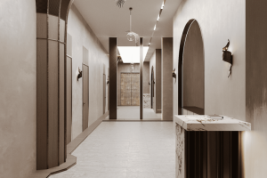 Разработка визуализации для дизайн-проекта ресторана