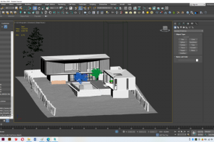 Моделирование коттеджа
