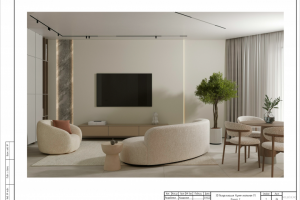 Дизайн интерьера квартиры в современном стиле