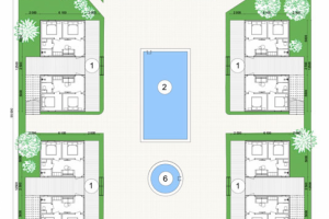 Генеральный план базы отдыха