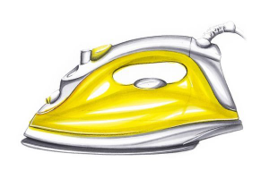Эскиз дизайна утюга