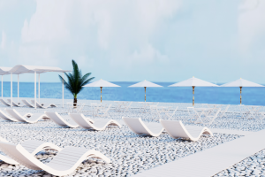 Разработка мафов для пляжа "Звездный"  г. Сочи