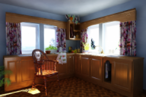 Освещение интерьера кухни