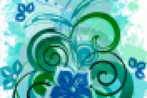 Цветочный всплеск. floral splash